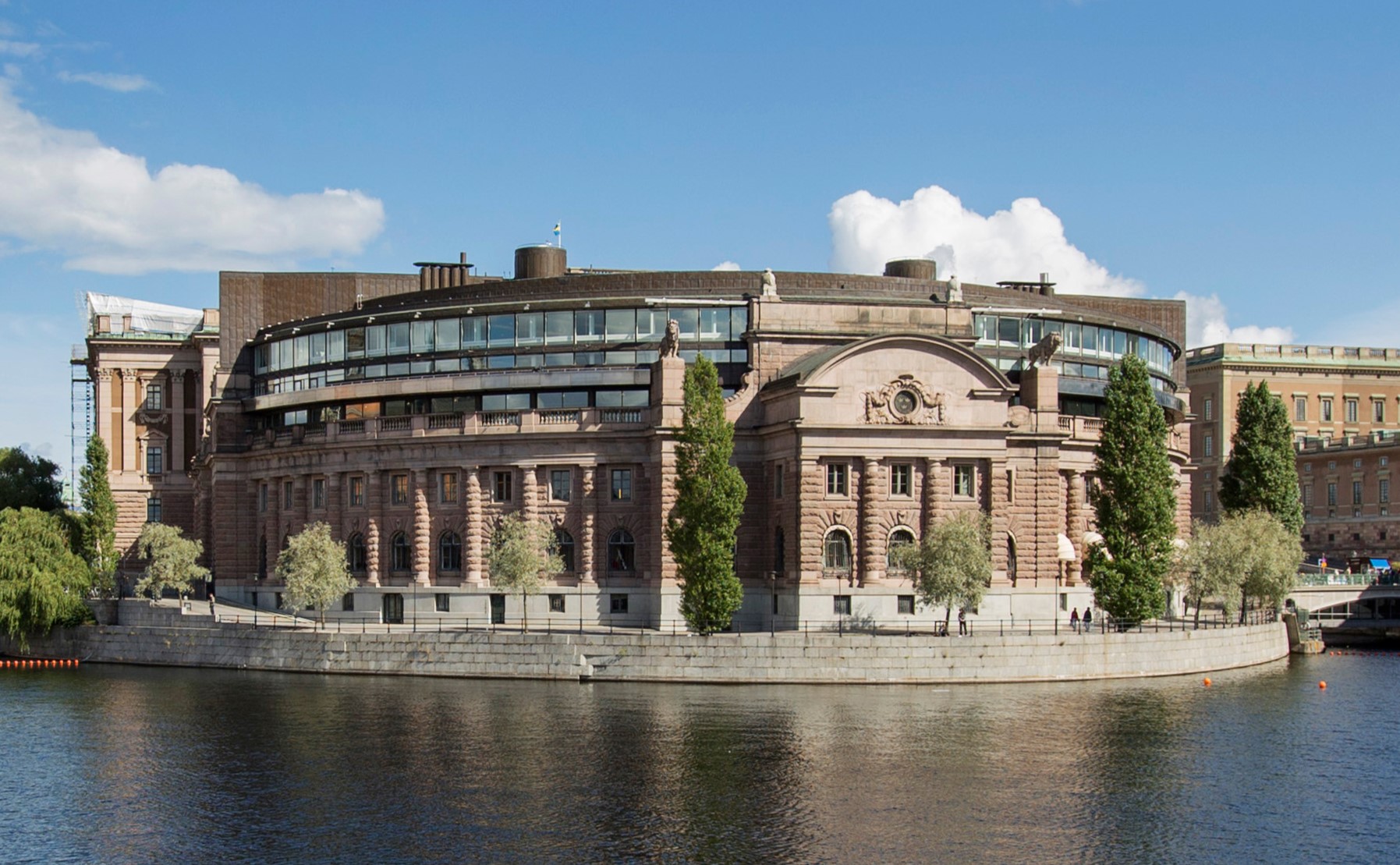 Riksdagshuset, foto: Melker Dahlstrand/Sveriges riksdag